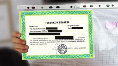 Teşekkür belgesi kaç puanla alınır 2026? 5-6-7-8-9-10-11-12. sınıf teşekkür belgesi hesaplama