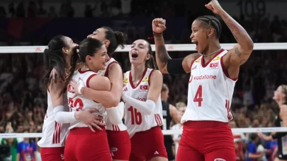 A Milli Kadın Voleybol Takımı, Almanya’yı 3-2 mağlup etti