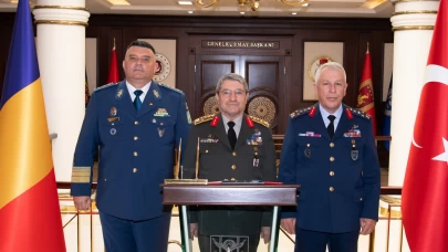 Genelkurmay Başkanı Bayraktaroğlu, Romanya Hava Kuvvetleri Komutanı Baraboi’yi kabul etti