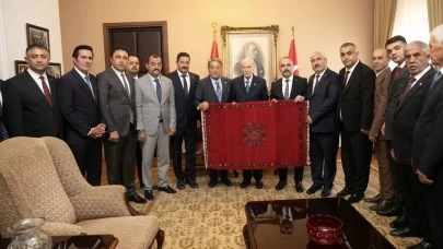 MHP lideri Bahçeli, Malatya heyetini kabul etti: İstikametimiz genel merkezimizin ışığıdır