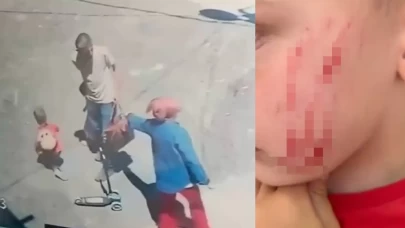 Sokakta oynayan 4 yaşındaki çocuğa çirkin saldırı!
