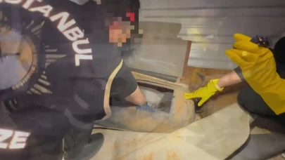 Bulunmasın diye toprağa gömmüşler! Polis gizli silah zulasını ortaya çıkardı