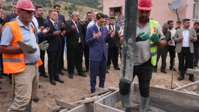 Ülkü Ocakları İzmir'de anaokulu için temel attı