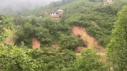 Giresun'da "heyelan" alarmı