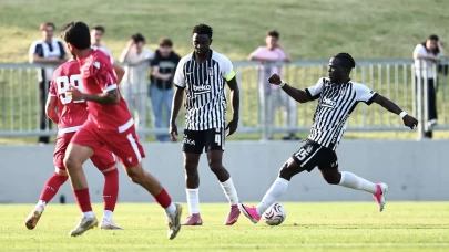 Beşiktaş’tan tat kaçıran prova