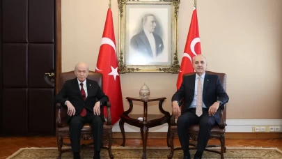 TBMM Başkanı Numan Kurtulmuş'tan MHP Lideri Bahçeli'ye 'çerçeve yasa' ziyareti