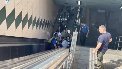 Gayrettepe Metro İstasyonu’nda yolcu raylara düştü