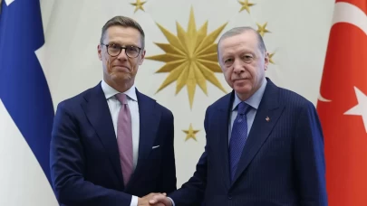Cumhurbaşkanı Erdoğan, Finlandiya Cumhurbaşkanı Stubb'u kabul etti!