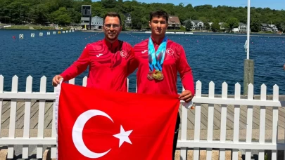 Rahmi Kaan Karahan kano sporcusu olarak tarihe geçti!
