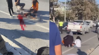 Yola kaçan topun peşinden koşan çocuk kamyonetin altında kaldı
