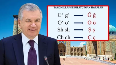Özbekistan'da Türkçe harfler dönemi başlıyor! 33 yıl sonra tarihi karar!