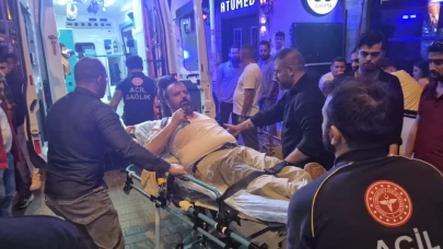 Eskişehir'de bıçaklanan genç hastaneye kaldırıldı