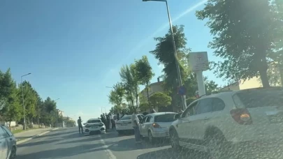 Düğün konvoyu ambulans kapısını kapattı
