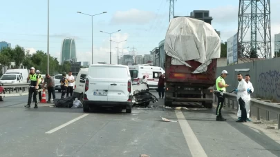 Bahçelievler’de yola bırakılan tuğla zincirleme kazaya neden oldu: 1 ölü
