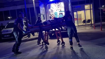 Bodrum’da kontrolden çıkan motosiklet devrildi