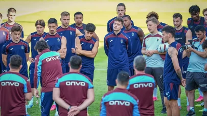 Trabzonspor'da Fatih Tekke'den dere keyfi
