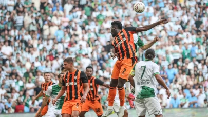 Bursaspor, Arda Turan'ın Shakhtar'yla yenişemedi