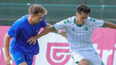 Konyaspor hazırlık maçında yıkıldı