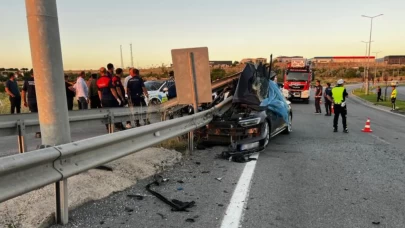 Kayseri'de düğün konvoyu faciayla bitti: 1 ölü, 4 yaralı
