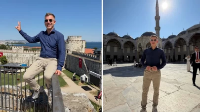 Turist değil başbakan! NATO öncesi İstanbul'u karış karış gezerek poz verdi