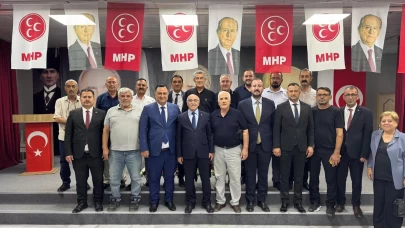 MHP Osmaniye'de kongre heyecanı: Nimetullah Yener Tuncer yeni merkez ilçe başkanı oldu