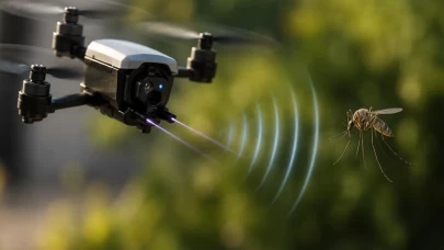Sivrisineklere karşı mini drone devri!