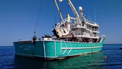 Samsun’da batan tekne 12 metre derinlikte bulundu