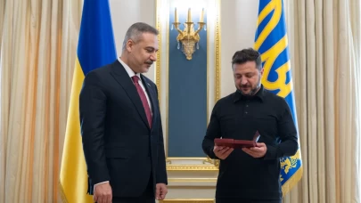 Ukrayna'dan Dışişleri Bakanı Hakan Fidan'a devlet nişanı