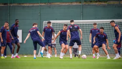 Trabzonspor yeni sezon hazırlıklarını sürdürdü