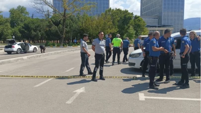 Bursa’da boşanma davası sonrası adliye otoparkında silahlı kavga