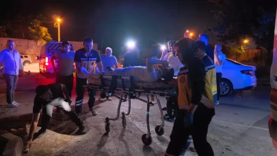 Bursa’da motosiklet trafik levhasına çarptı: Sürücü ağır yaralandı