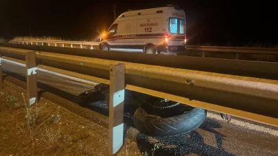 Kütahya’da elektrikli araca çarpan motosikletin sürücüsü öldü