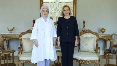 Emine Erdoğan Sahar Selam'ı İstanbul'da ağırladı!