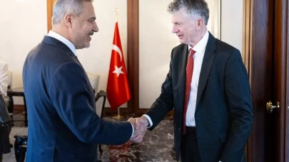Bakan Fidan, İngiltere Ulusal Güvenlik Danışmanını kabul etti