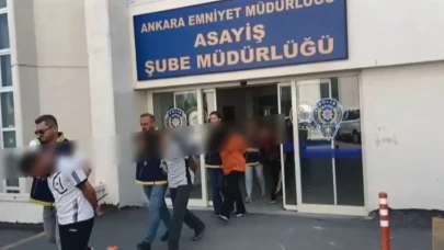 Ankara'da gasp çetesi operasyonu!