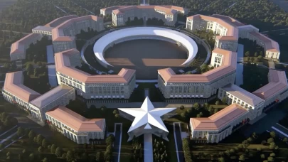 1680 futbol sahası büyüklüğünde! Ay Yıldız Karargahı Pentagon'un 3 katı olacak