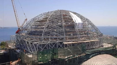 Ayasofya'da tarihi restorasyon!