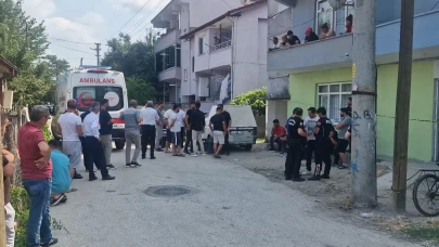 İnşaat işçilerinin kaldığı evde acı olay