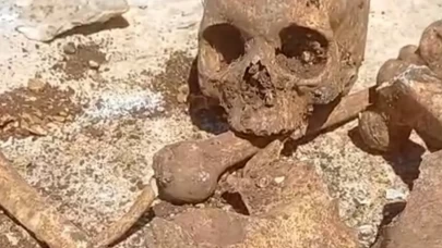 Korkunç olay! İnşaat kazısı sırasında insan kemikleri bulundu