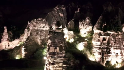 Kapadokya gece müzeciliği başladı!