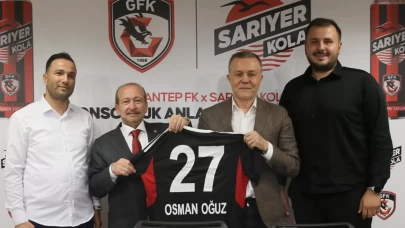 Sarıyer Kola, Gaziantep FK’nın konç sponsoru oldu