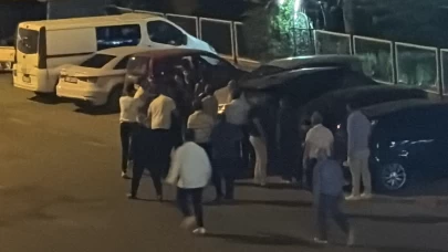 2 grubun kavgasında tekmeler yumruklar konuştu