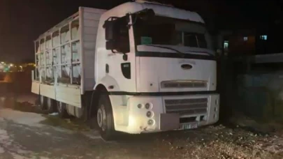 Kamyondan sızan asit 2 kişiyi hastanelik etti