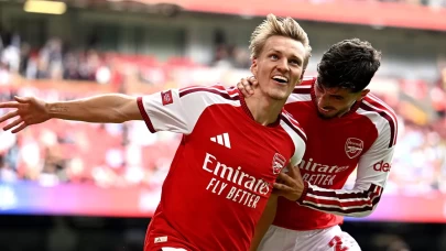 İngiltere Community Shield'ta kazanan Arsenal!