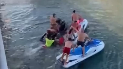Düzce’de köprünün ayağına çarpan jet ski can aldı
