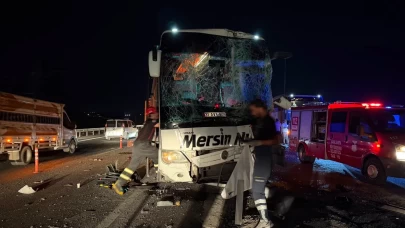 Şanlıurfa'da 2 yolcu otobüsü çarpıştı