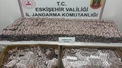 84 bin sentetik hap ele geçirildi