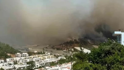 Askeri üste mühimmat deposu patladı