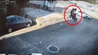 Duvara çarpan motosikletin sürücüsü hayatını kaybetti