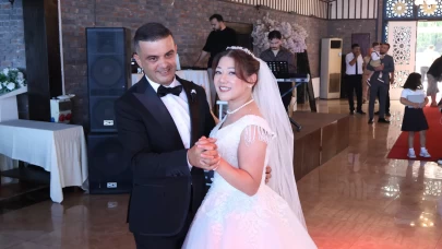 Japonya’da başlayan aşk Fatsa’da düğünle taçlandı